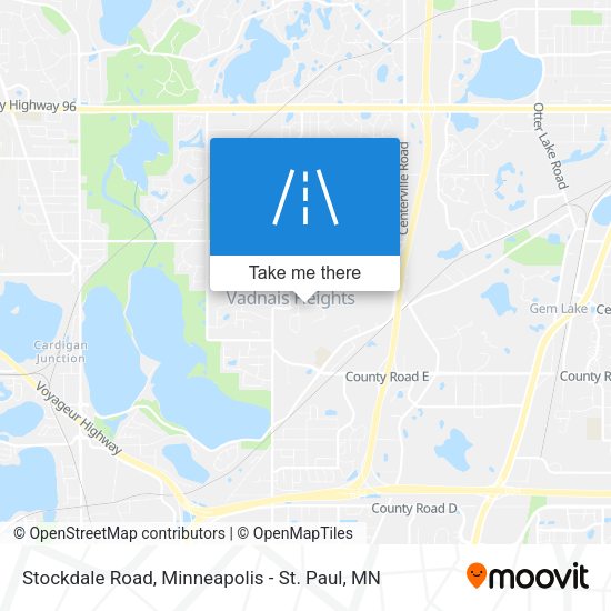 Mapa de Stockdale Road