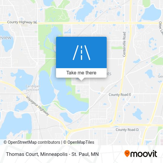 Mapa de Thomas Court