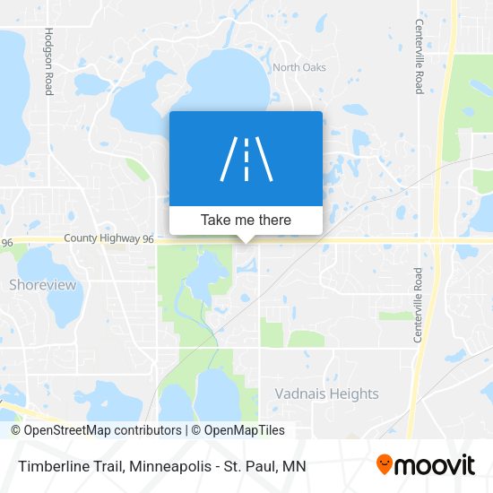 Mapa de Timberline Trail