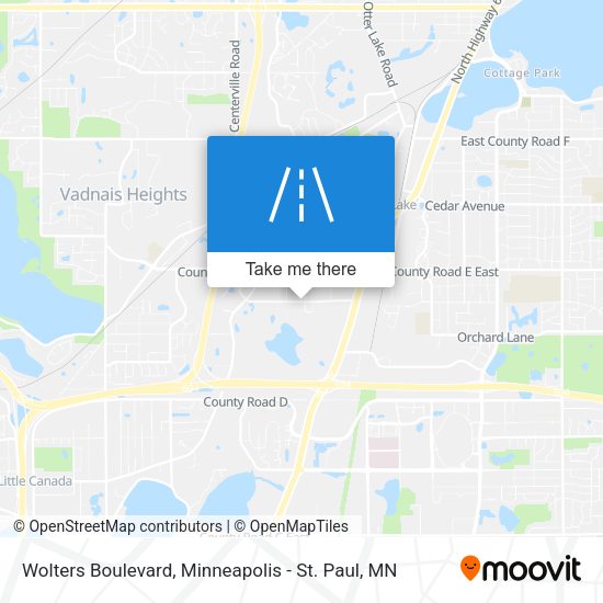 Mapa de Wolters Boulevard