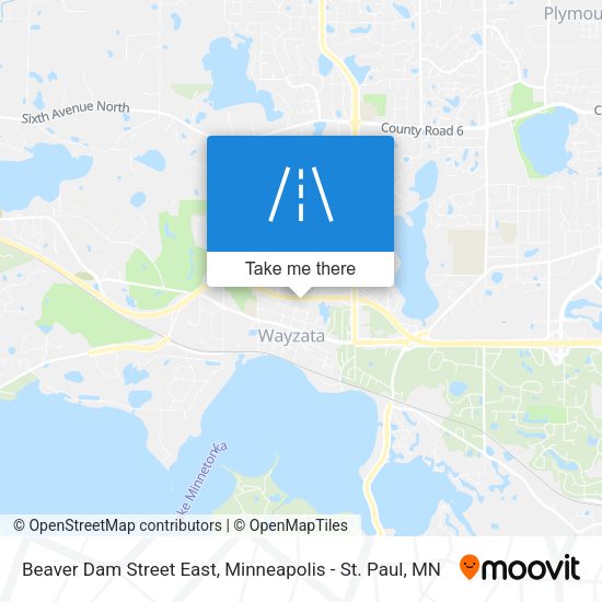 Beaver Dam Street East map