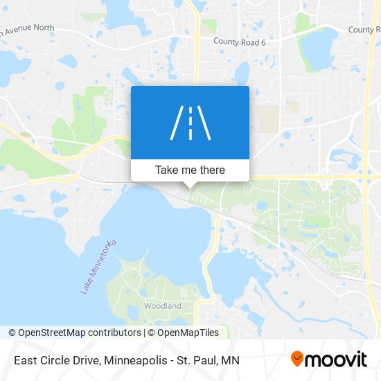 East Circle Drive map