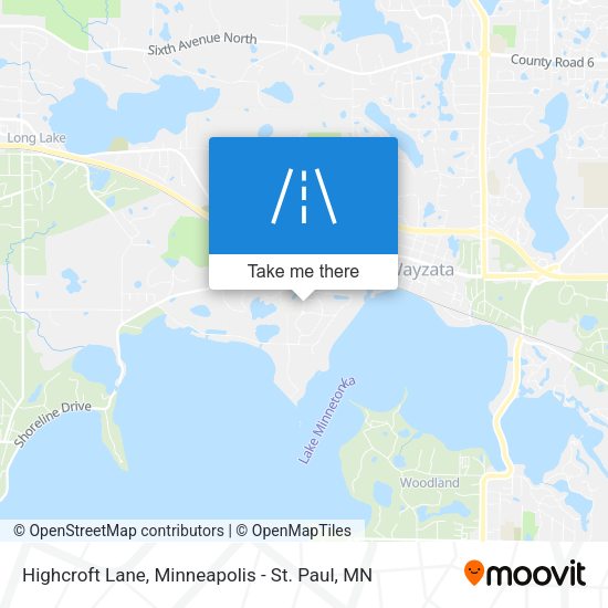 Mapa de Highcroft Lane