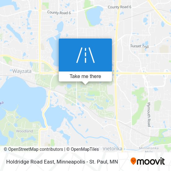 Holdridge Road East map