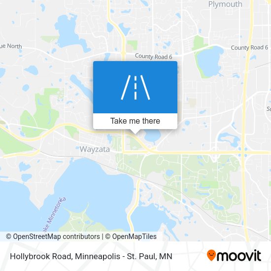 Mapa de Hollybrook Road