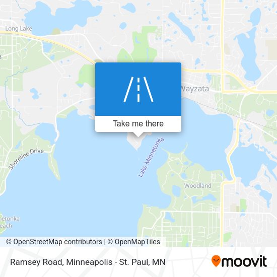 Mapa de Ramsey Road