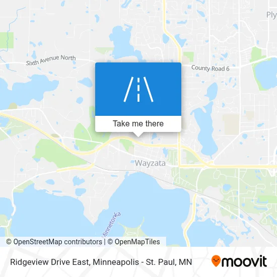 Ridgeview Drive East map