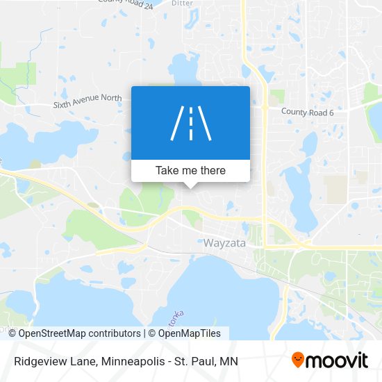 Mapa de Ridgeview Lane