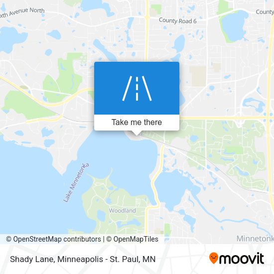 Mapa de Shady Lane