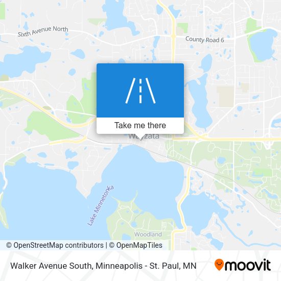 Mapa de Walker Avenue South