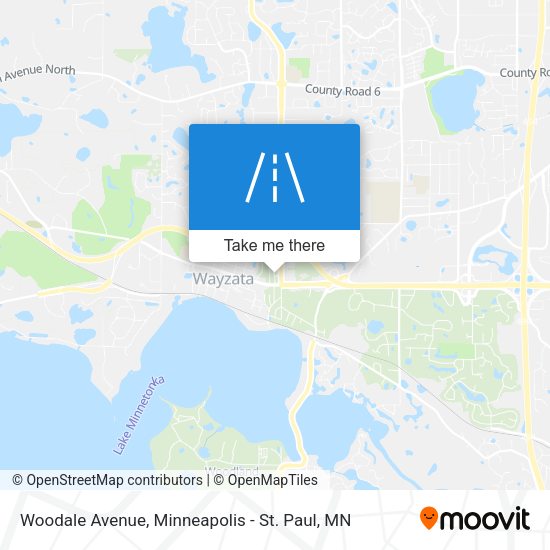 Woodale Avenue map