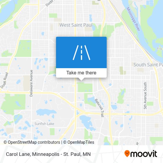 Mapa de Carol Lane