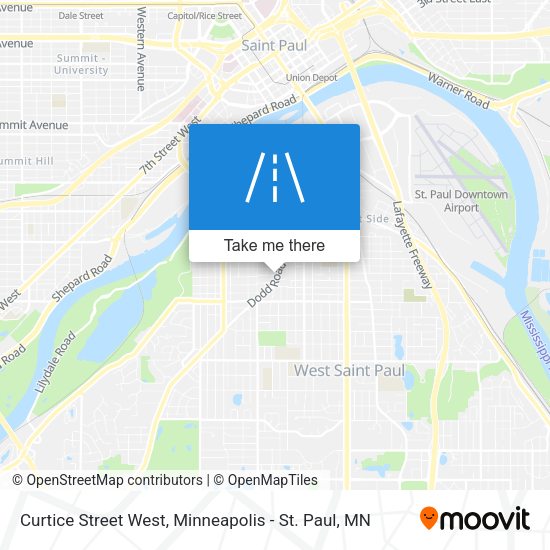 Mapa de Curtice Street West