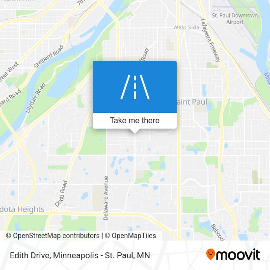Mapa de Edith Drive
