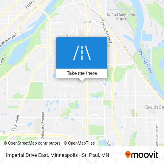 Mapa de Imperial Drive East