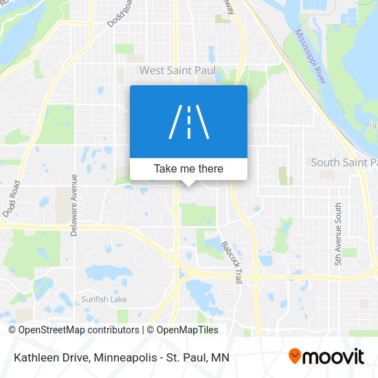 Kathleen Drive map