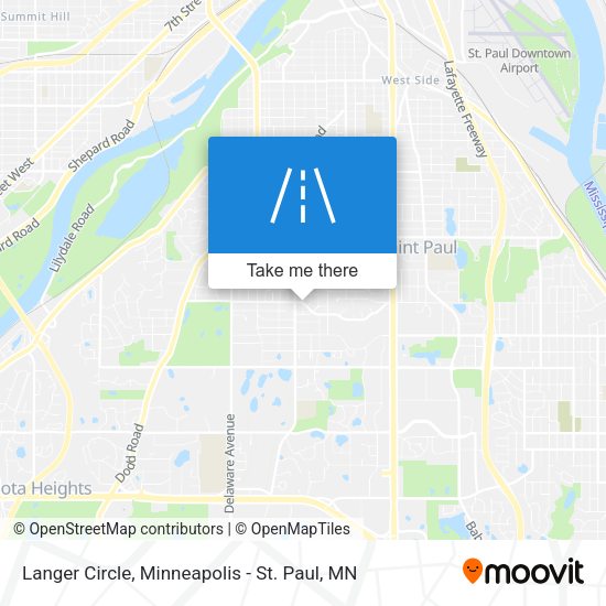 Mapa de Langer Circle