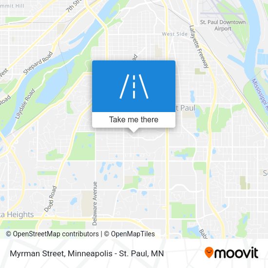 Myrman Street map