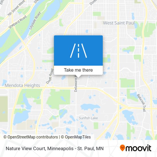 Mapa de Nature View Court