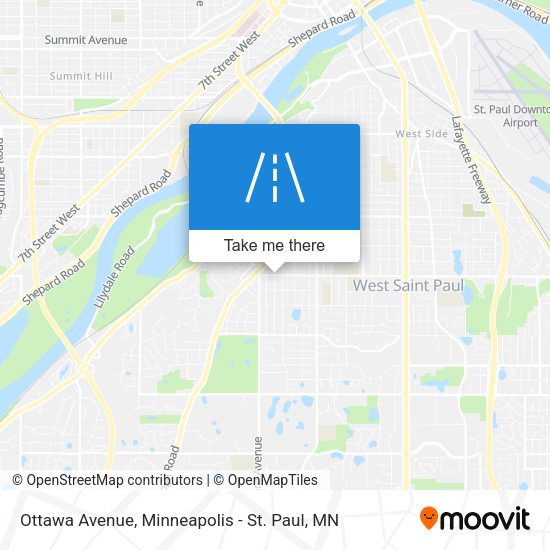 Mapa de Ottawa Avenue