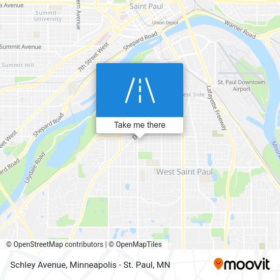 Schley Avenue map