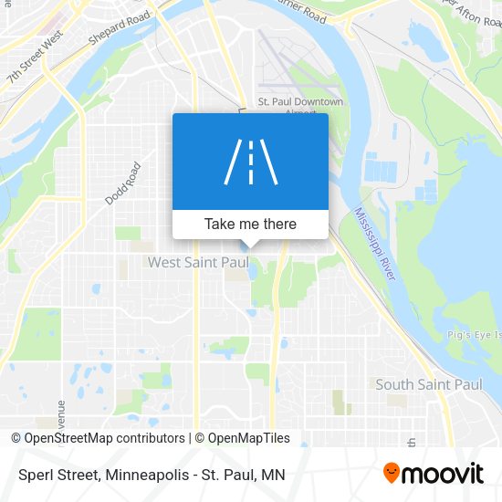 Sperl Street map