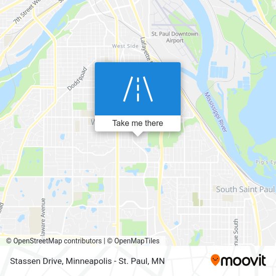 Mapa de Stassen Drive