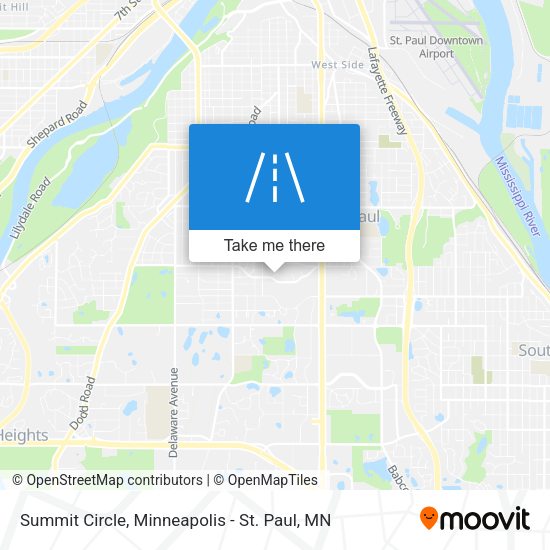 Summit Circle map