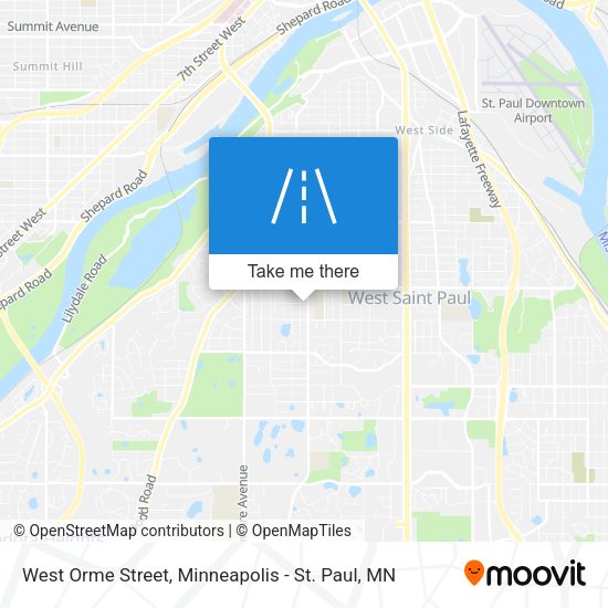 Mapa de West Orme Street