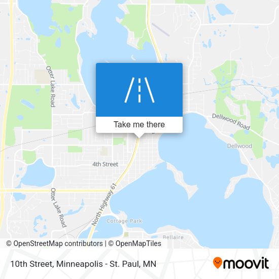 10th Street map