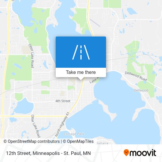 12th Street map