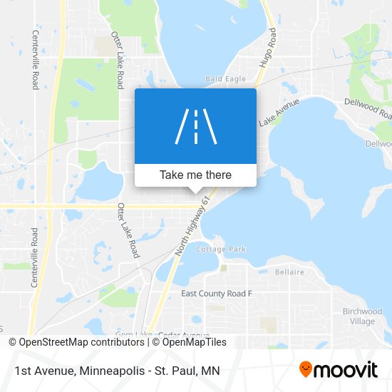 Mapa de 1st Avenue