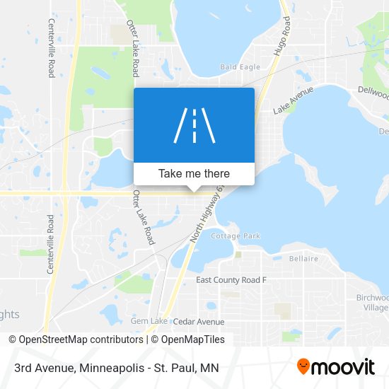 3rd Avenue map