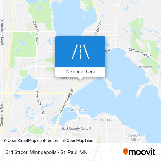 3rd Street map