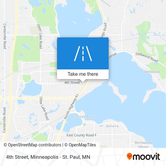 4th Street map