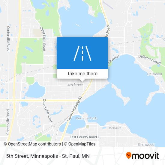 5th Street map