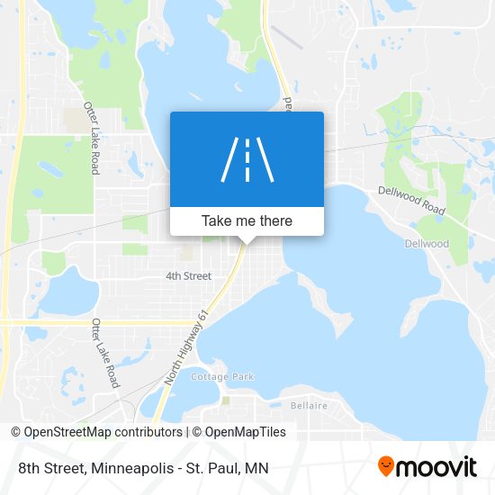 8th Street map