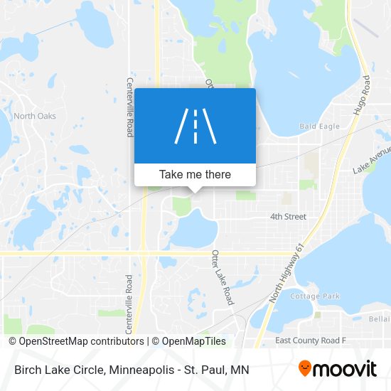 Mapa de Birch Lake Circle
