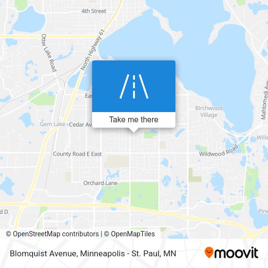 Mapa de Blomquist Avenue
