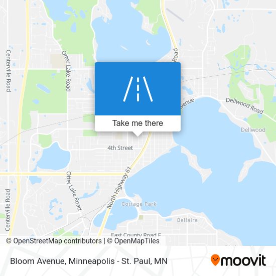 Bloom Avenue map
