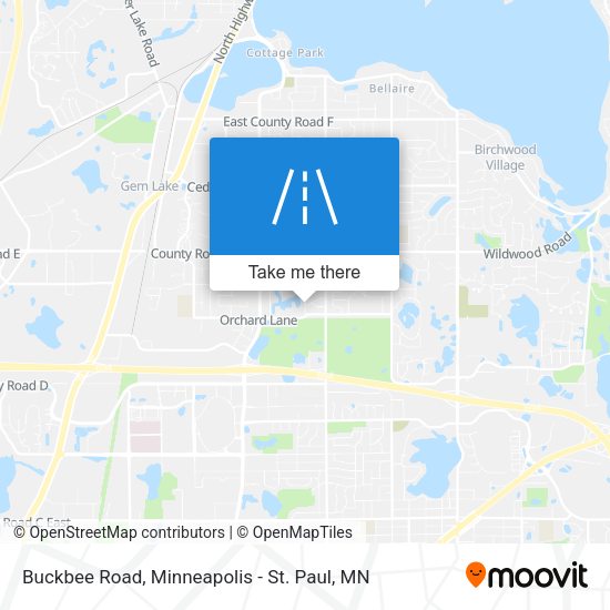 Mapa de Buckbee Road