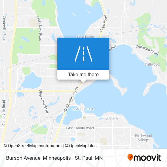 Mapa de Burson Avenue