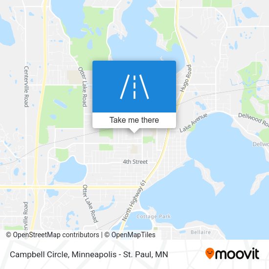 Campbell Circle map