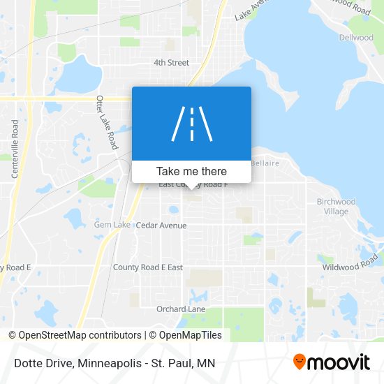 Mapa de Dotte Drive