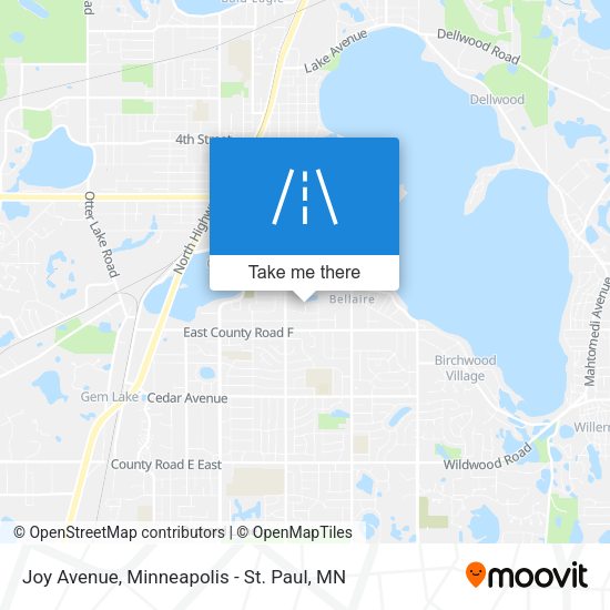 Mapa de Joy Avenue