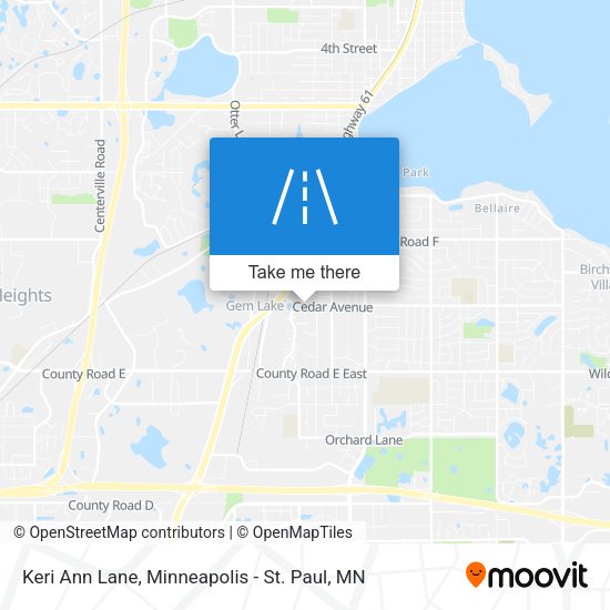 Mapa de Keri Ann Lane
