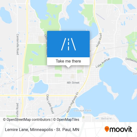 Lemire Lane map