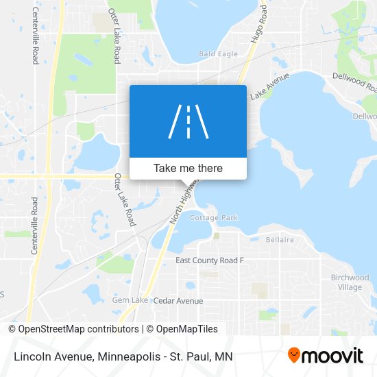 Lincoln Avenue map