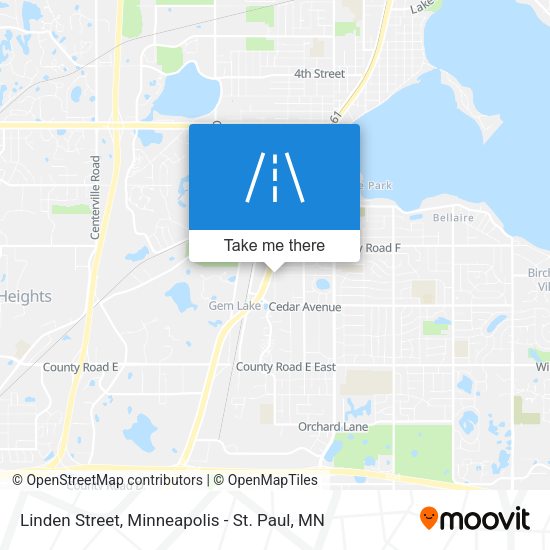 Linden Street map