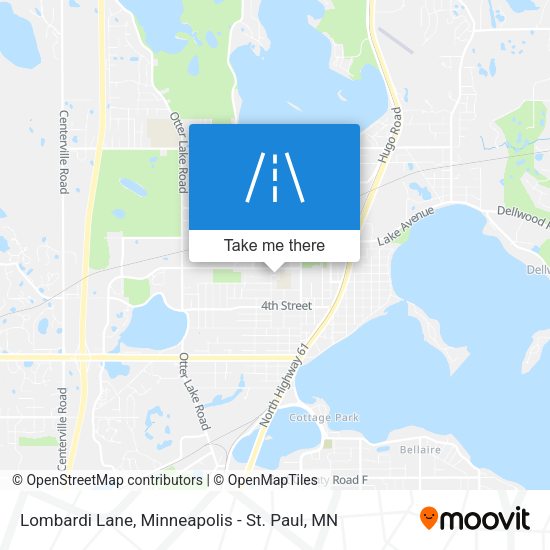 Mapa de Lombardi Lane